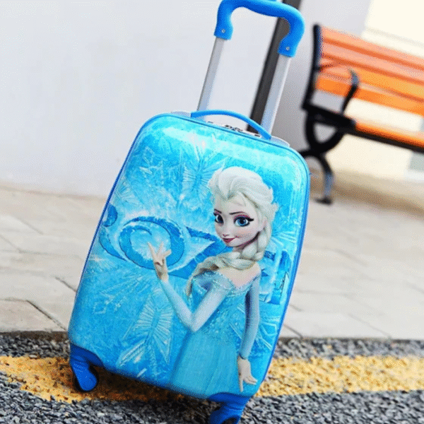Kids character trolley bag