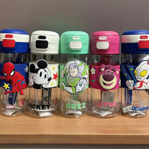 Kids creative cartoon water bottle